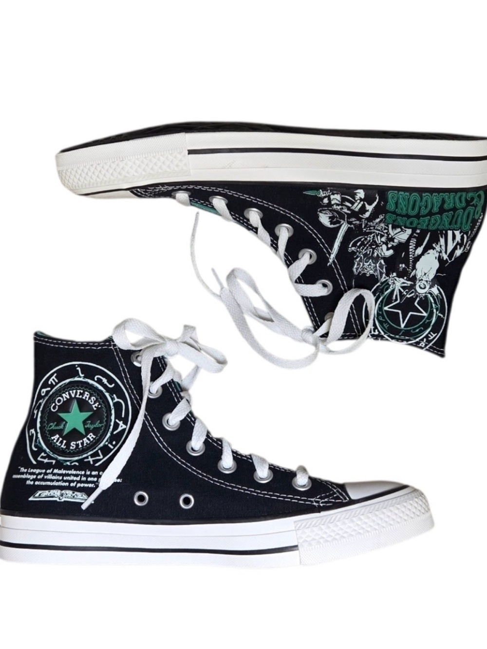 LIMITED -Converse x Dungeons & Dragons Chuck Taylor All Star High-Top Sneaker W7